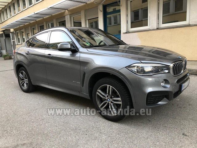 Rental BMW X6 4.0d xDrive High Executive M in Manchester