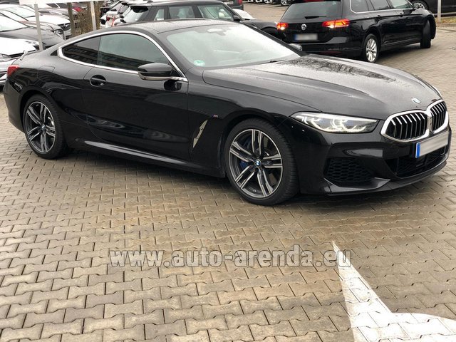 Rental BMW M850i xDrive Coupe in London Heathrow Airport