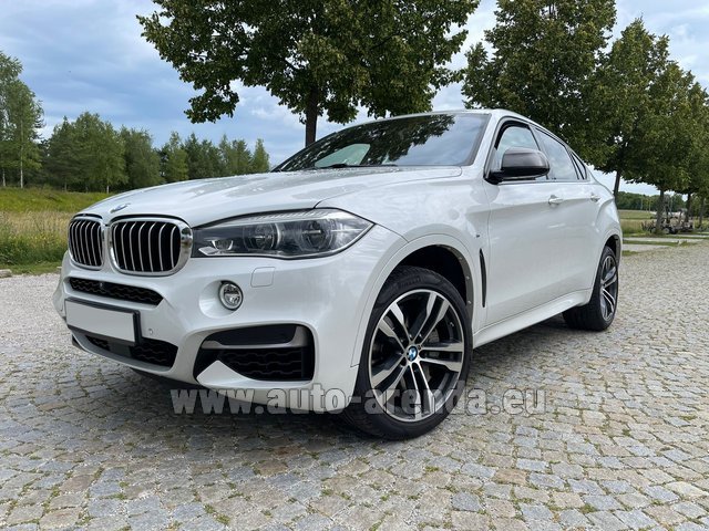 Rental BMW X6 M50d M-SPORT INDIVIDUAL (2019) in Manchester