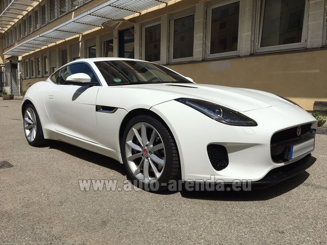 Rental Jaguar F-Type 3.0 Coupe in Manchester