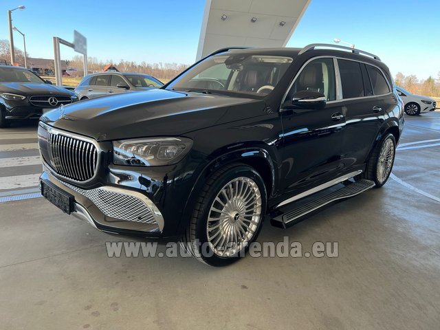 Rental Maybach GLS 600 E-ACTIVE BODY CONTROL Black in London