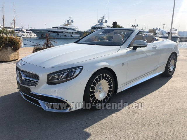 Rental Maybach S 650 Cabriolet, 1 of 300 Limited Edition in Gatwick Airport