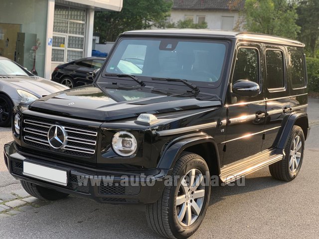 Rental Mercedes-Benz G-Class G500 Exclusive Edition in London