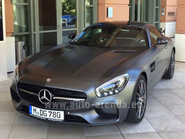 Rental Mercedes-Benz GT-S AMG in Gatwick Airport