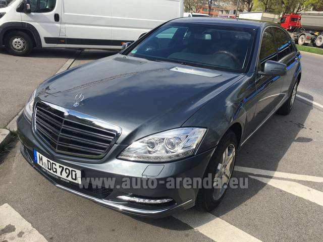 Rental Mercedes-Benz S 600 L B6 B7 ARMORED Guard FACELIFT in London Heathrow Airport