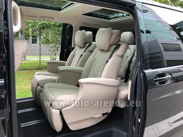 Rental Mercedes-Benz V300d 4MATIC EXCLUSIVE Edition Long LUXURY SEATS AMG Equipment in Great Britain