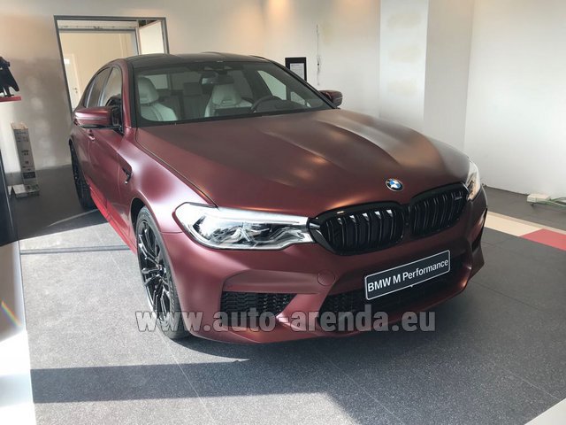 Rental BMW M5 Performance Edition in London