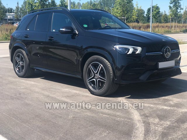 Rental Mercedes-Benz GLE 450 4MATIC AMG equipment in Great Britain