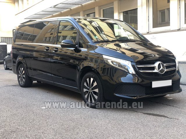 Rental Mercedes-Benz V-Class (Viano) V 300d extra Long (1+7 pax) AMG Line in London Heathrow Airport