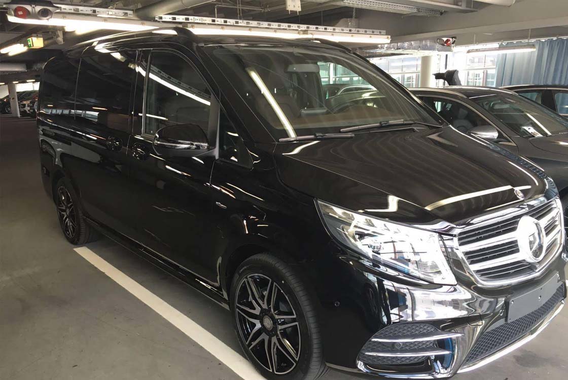 Heathrow — delivery car to address